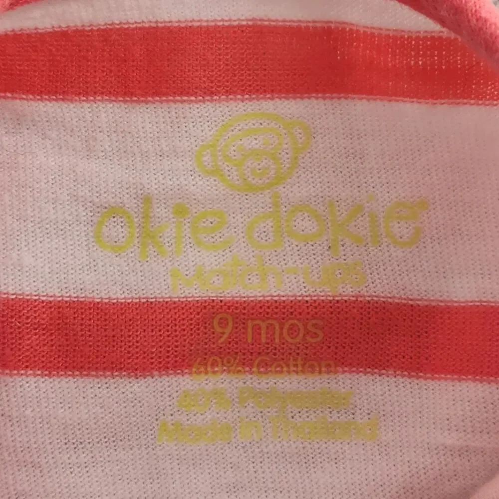 Mixed Brand Name Bundle of Baby Girl Outfits 5 Pieces 6-9 Month